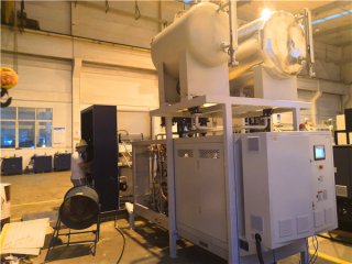 導(dǎo)熱油電加熱器安裝，「歐能」導(dǎo)熱油爐廠家現(xiàn)場(chǎng)指導(dǎo)